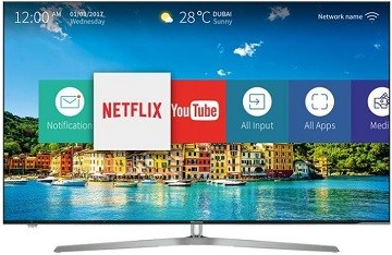 Hisense H65U7A smart funkce